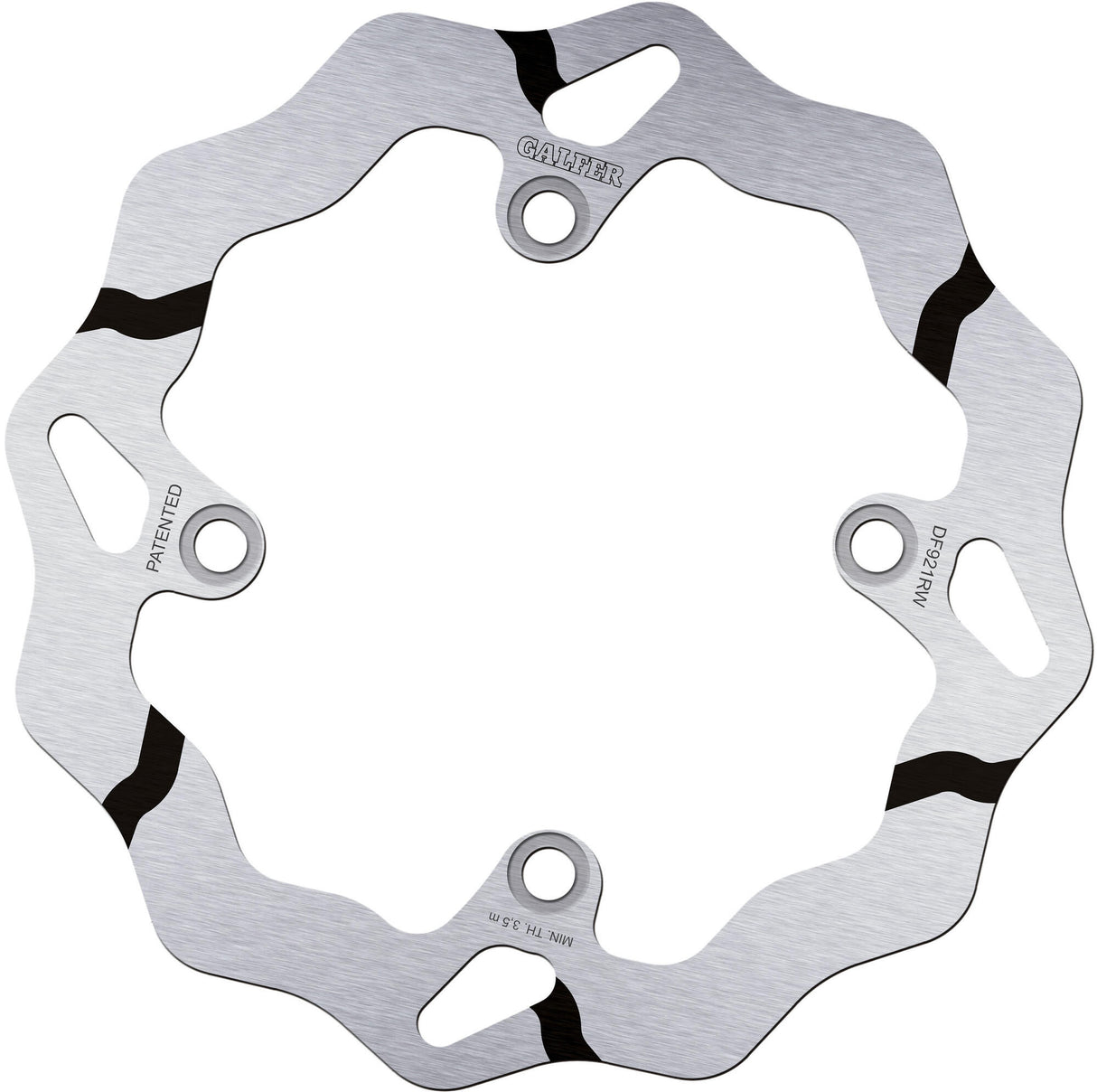 Galfer wave remschijf df921 wave rotor df921 type rw offroad rigid gr.