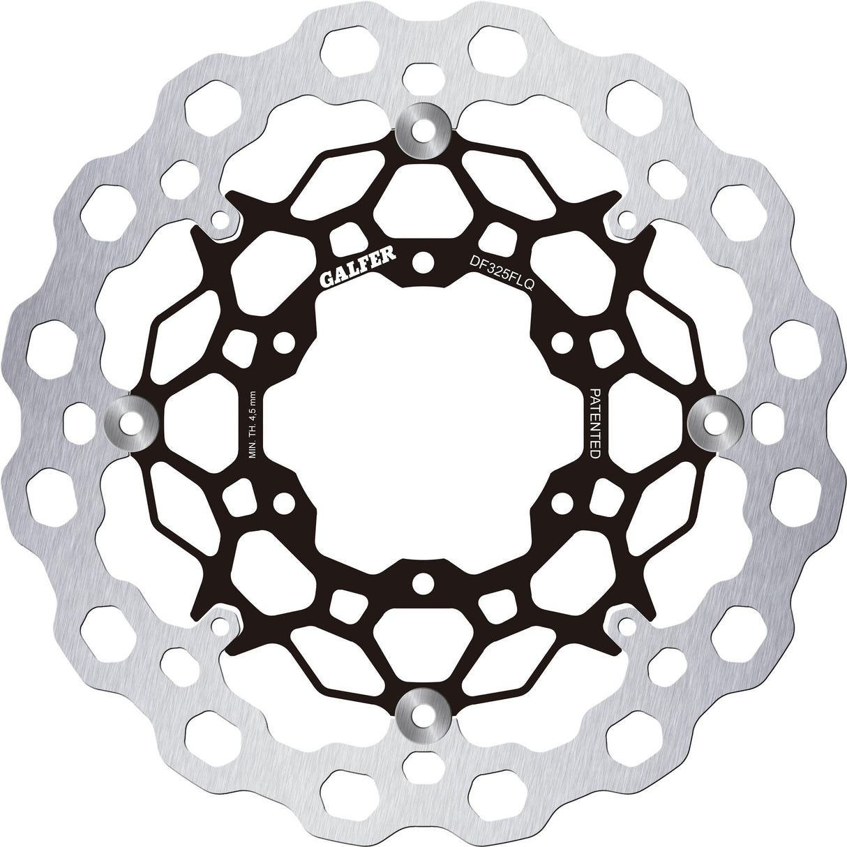 Galfer cubiq remschijf df325 rotor brake rotors floating r90r