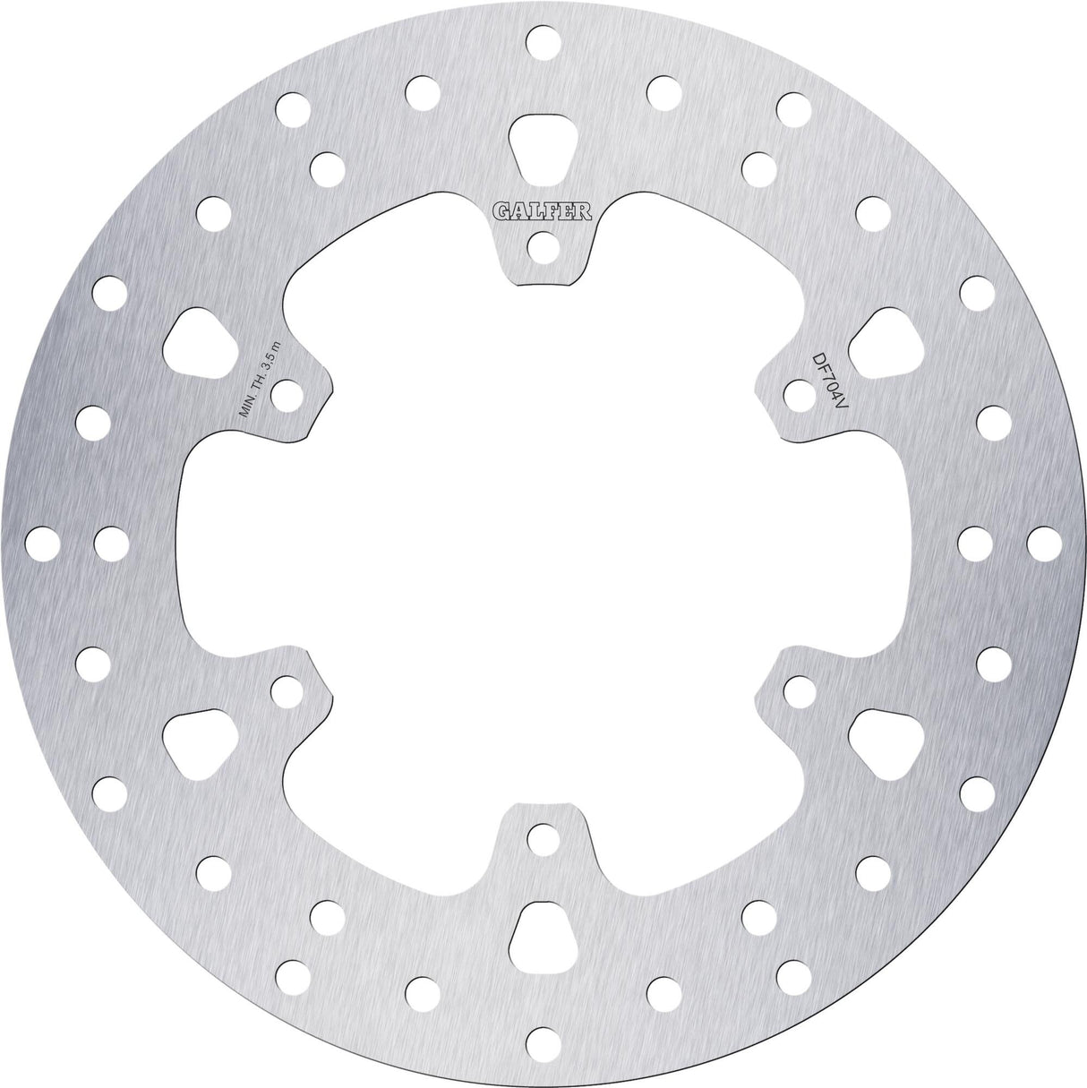 Galfer brake disc df704 rotor df704 type v rigid