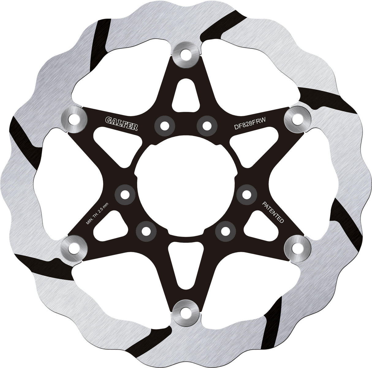 Galfer golf remschijf df828 wave rotor df828 rw offroad floating gr.