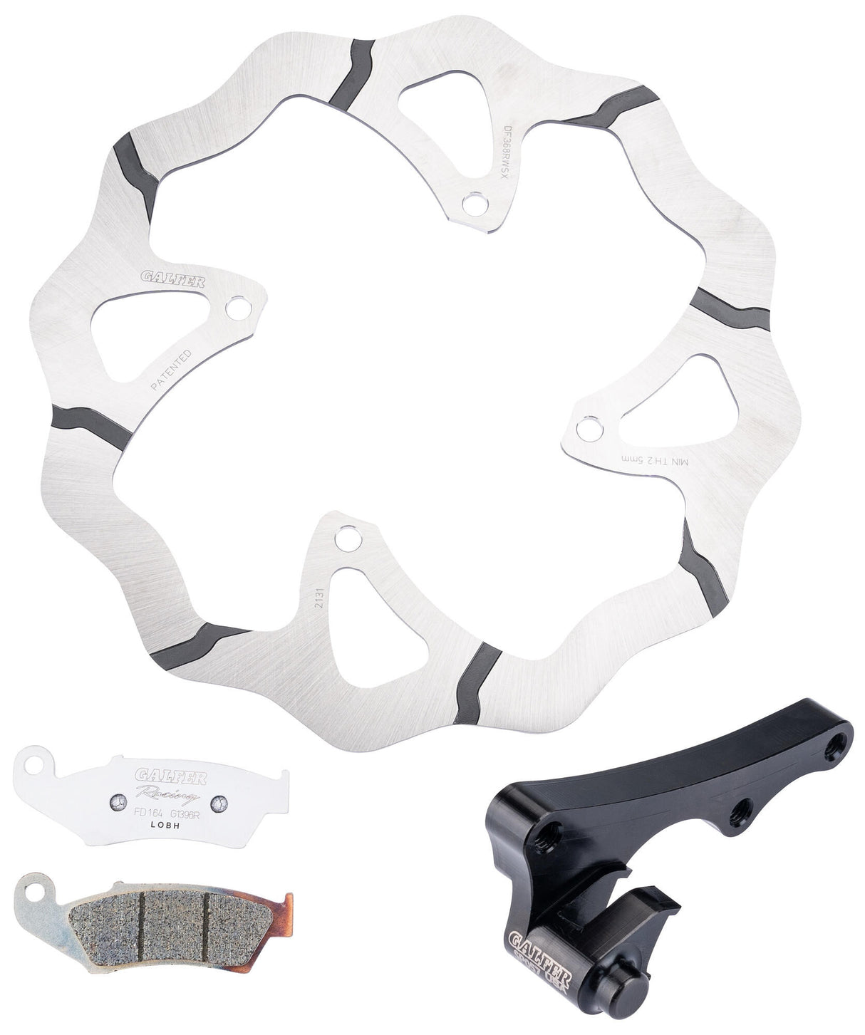 Galfer oversize kit kg368 . oversize kit kg368 type rwsx rigid gr.