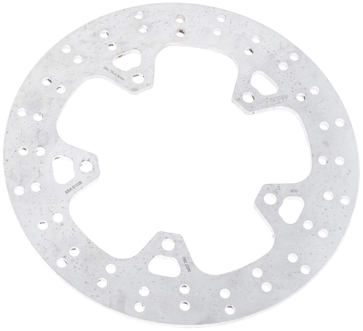 Trw brake disc mst280 rotor mst280 rigid