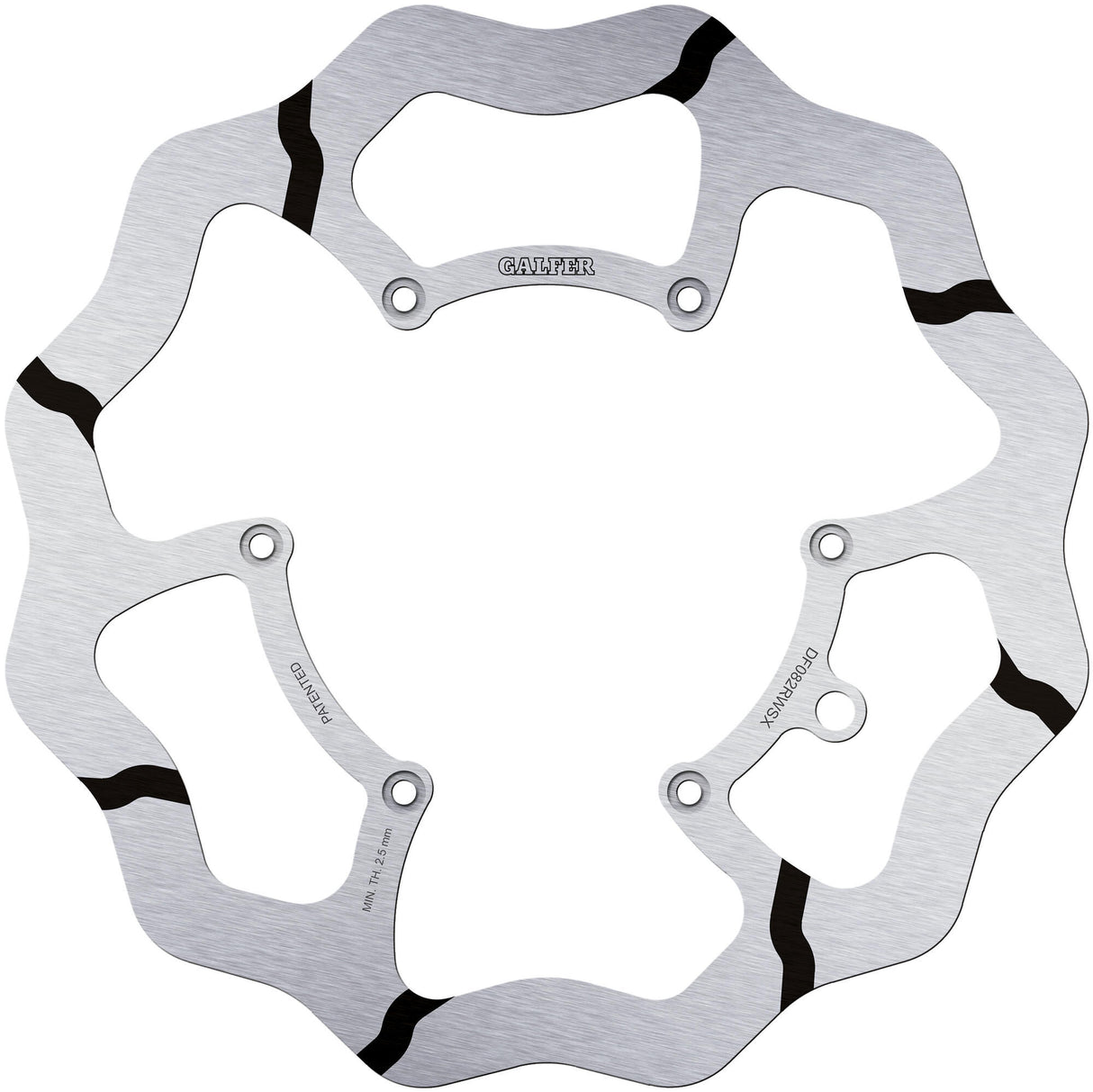 Galfer brake disc df082 wave rotor df082 rwsx offr.rigid gr.overs.