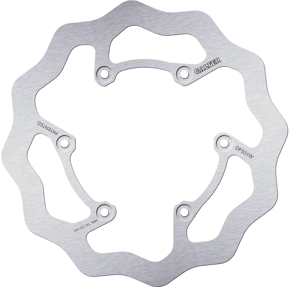 Galfer golf remschijf df531 wave rotor df531 type w offroad rigid