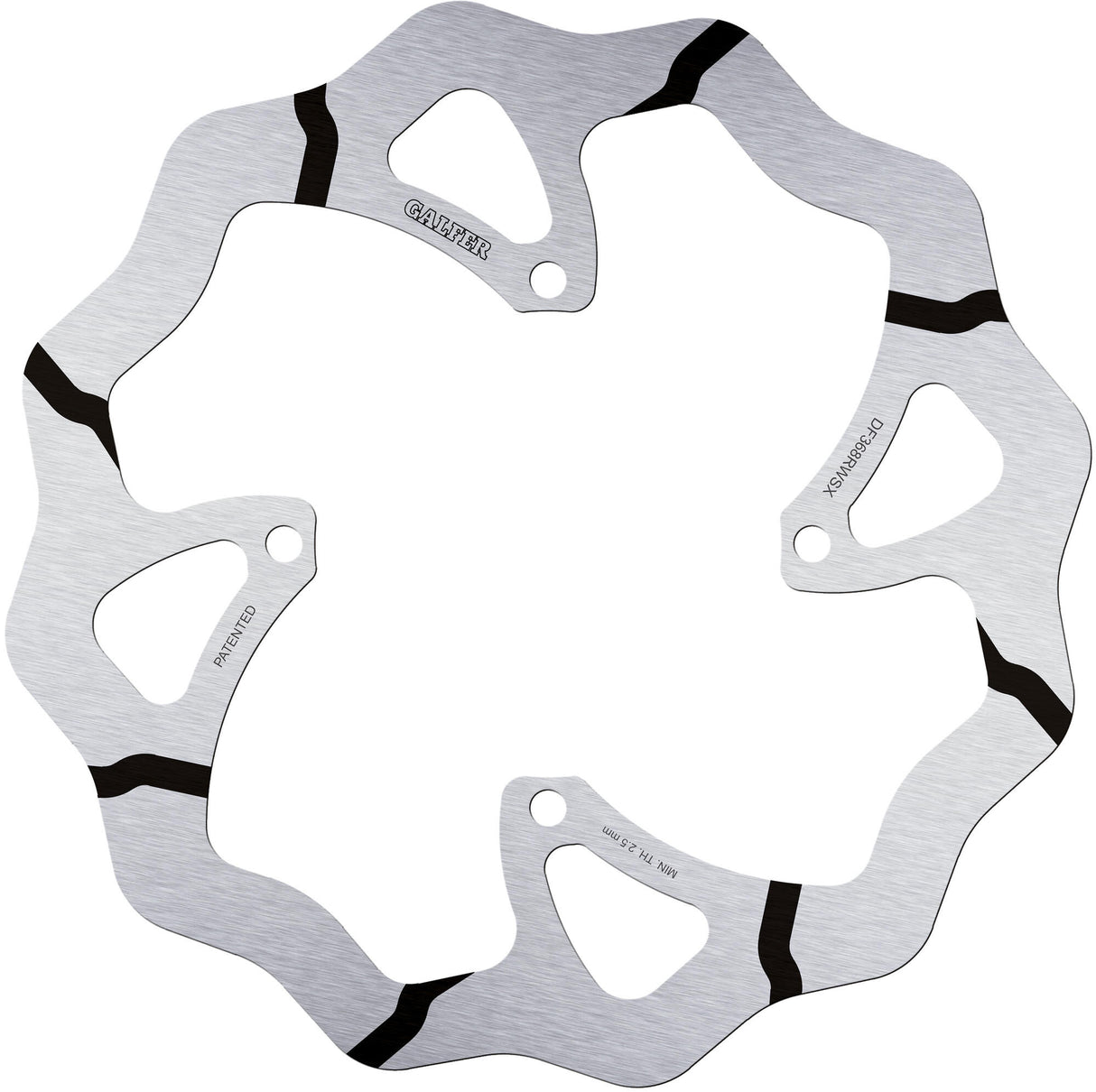 Galfer golf remschijf df368 rotor brake rotors starr.grooved overs.