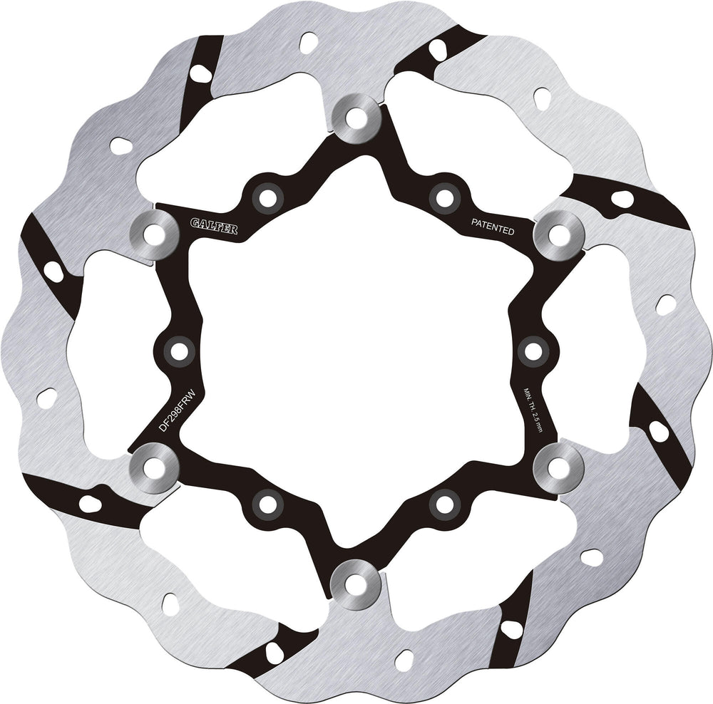 Galfer golf brake disc df298 wave rotor df298 frw offroad floating gr.