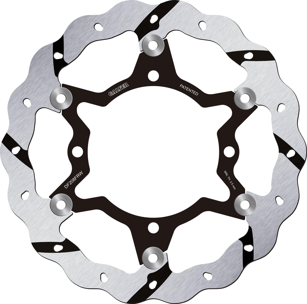 Galfer golf brake disc df208 wave rotor df208 frw offroad floating gr.
