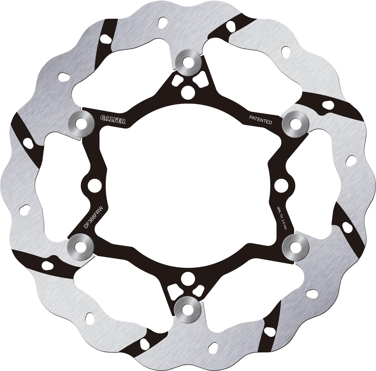 Galfer golf remschijf df368 rotor brake rotors sw.grooved