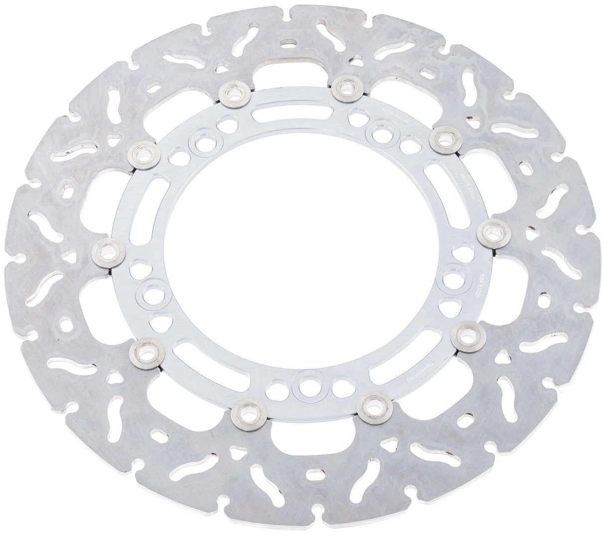 Trw brake disc msw252rac from rotor msw252rac floating