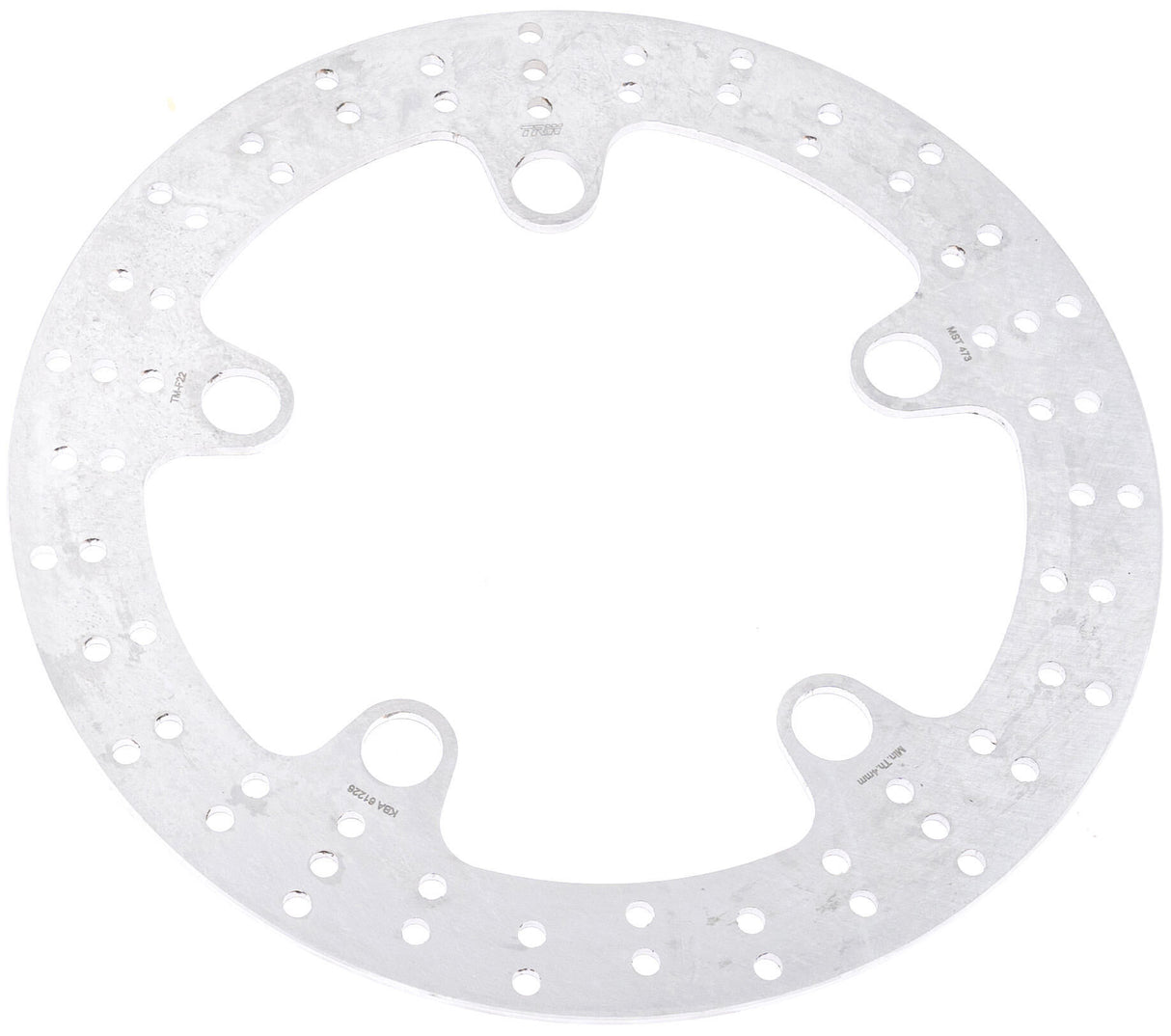 Trw brake disc mst473 from rotor mst473 rigid
