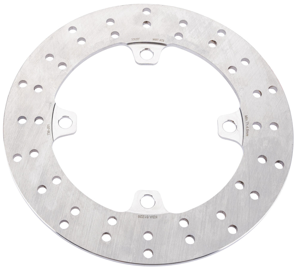 Trw brake disc mst472 from rotor mst472 rigid