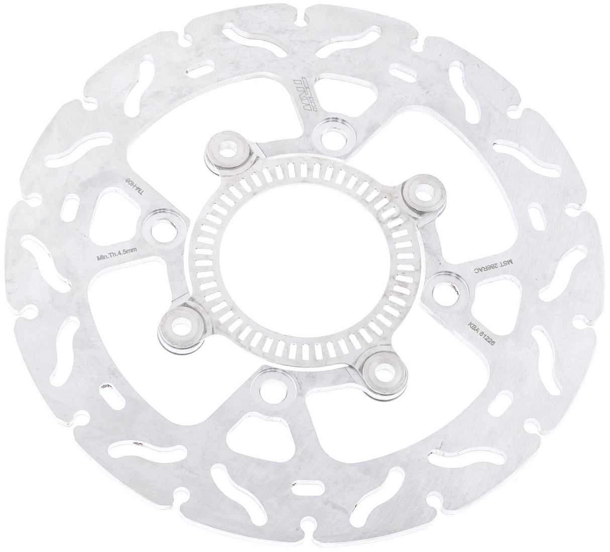 Trw brake disc mst286rac . rotor mst286rac rigid