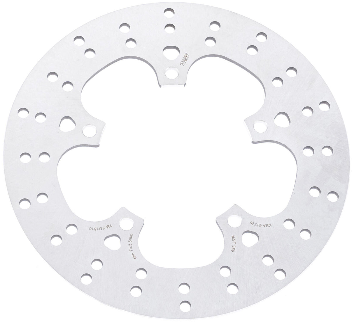 Trw -lucas brake disc mst389 rotor mst389 rigid