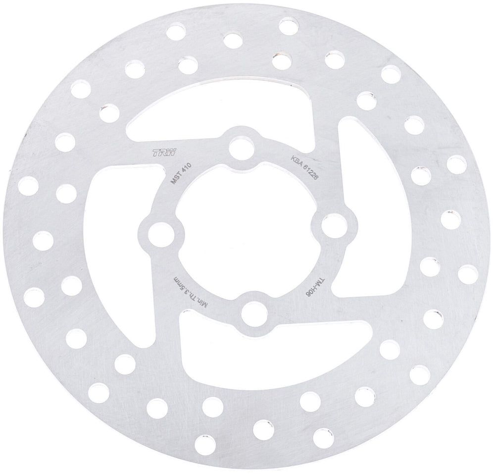 Trw -lucas brake disc mst410 rotor mst410 rigid