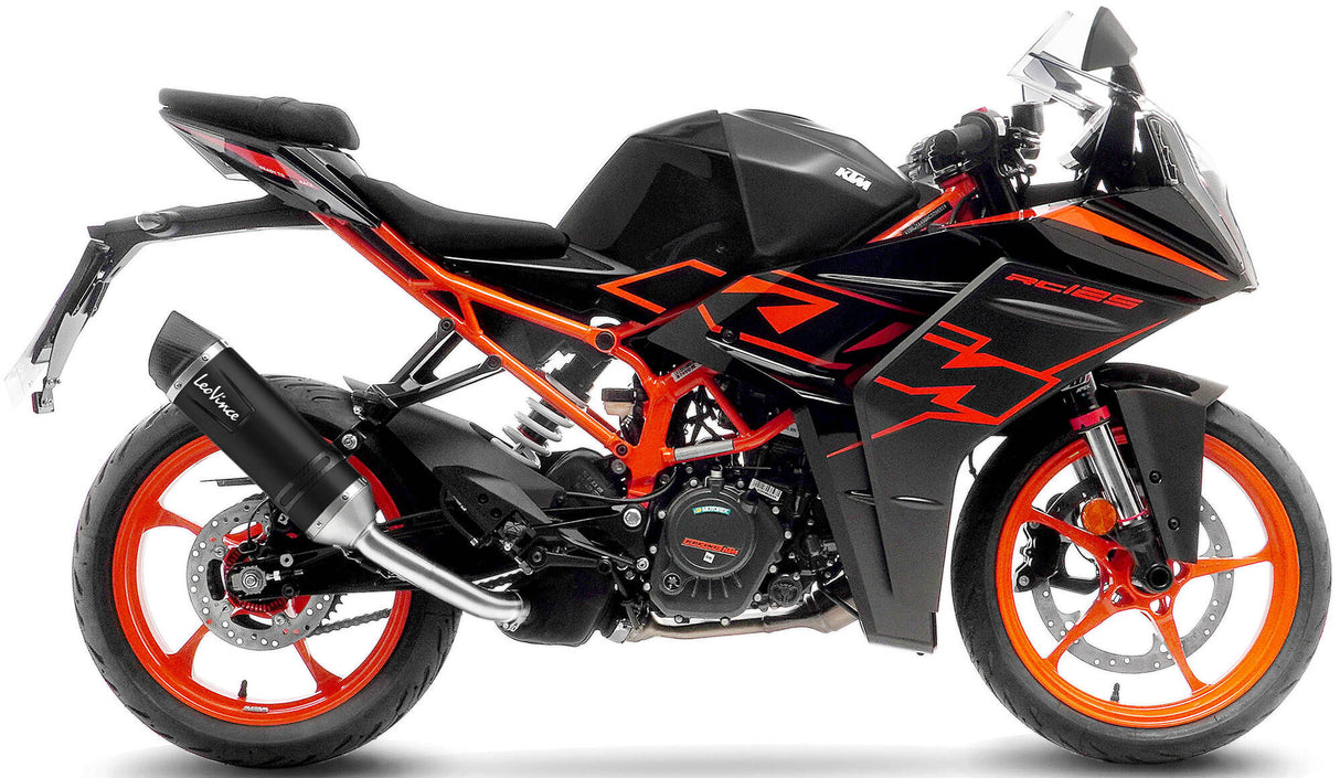 Silenziatore Leovince sbk lv one evo black edition schalld leo slipon lv one sw