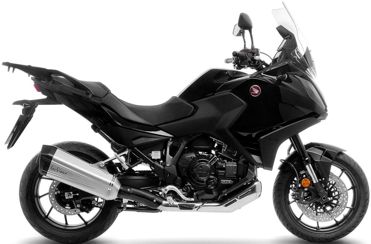 Leovince silencer SBK LV-12 schalld Leo Slipon LV-12 stainless steel