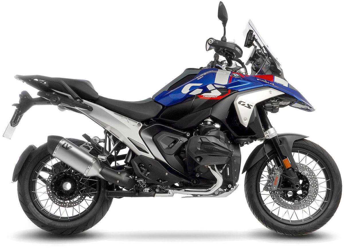 Leovince lyddæmper SBK LV-14 schalld Leo Slipon LV-14 rustfrit stål