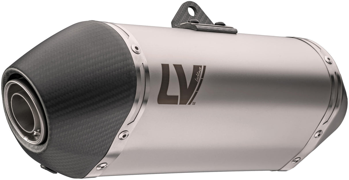 Leovince lyddæmper SBK LV-14 schalld Leo Slipon LV-14 rustfrit stål