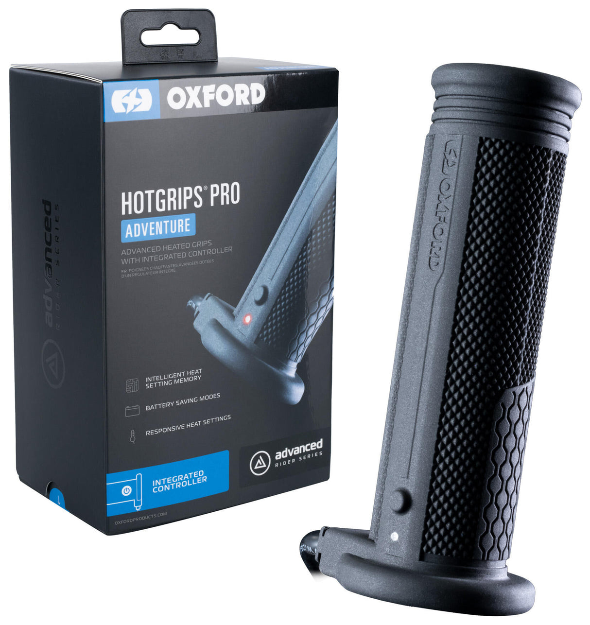 Oxford handelverwarming hotgrips®pro van heated grips pro a 22+25mm open auto. contr.