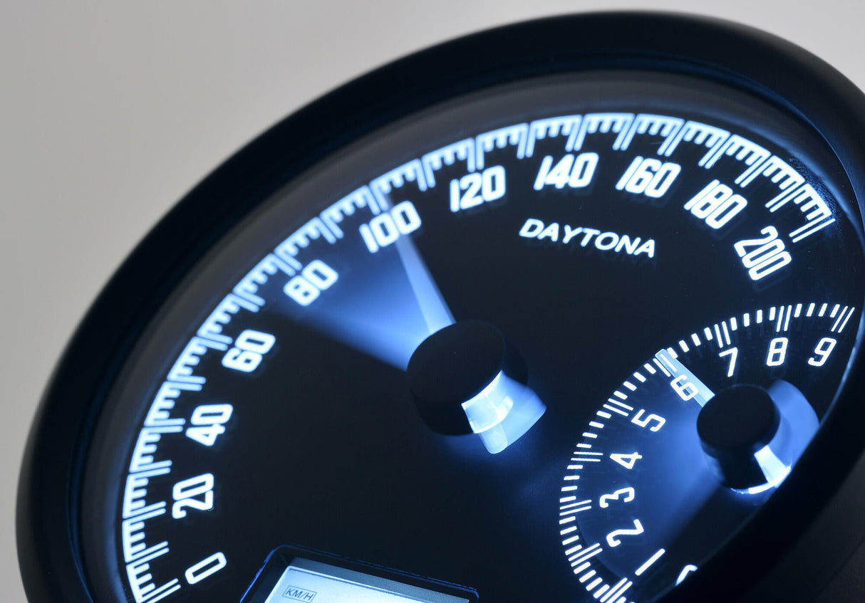 Daytona speedometer velona w speedometer velona-w, sw m. speed m. 200km h