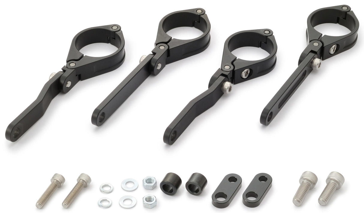 Daytona dual-axis headlight holder bracket sh. aluminum 39mm sw adjustable