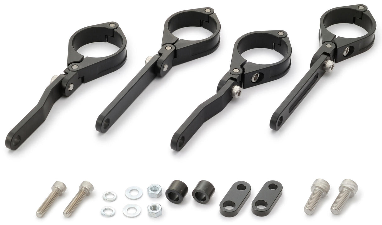 Daytona dual-axis headlight holder bracket sh. aluminum 41mm sw adjustab