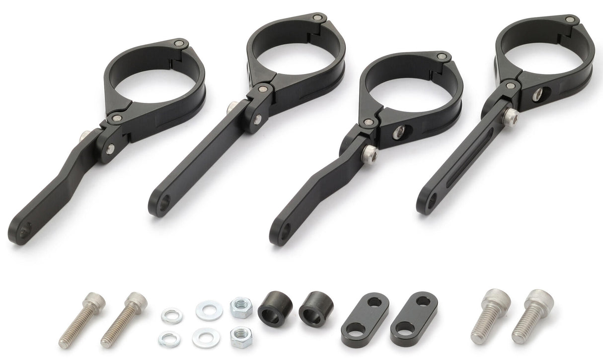 Daytona dual-axis headlight holder bracket sh. aluminum 49mm sw adjustab