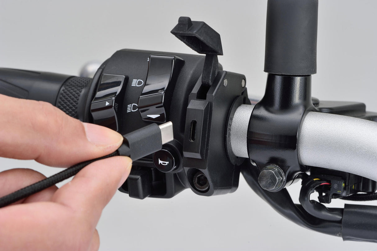 Daytona usb-stopcontact slim-mount usb-slim-mount type-c sw 18w