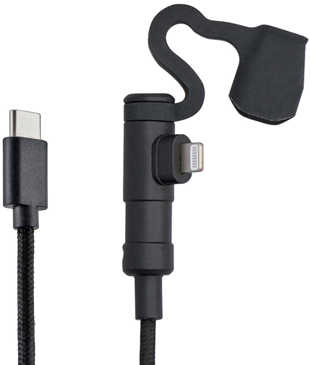 Daytona usb-oplaadkabel motorfiets usb-cable type-c to light sw 20cm