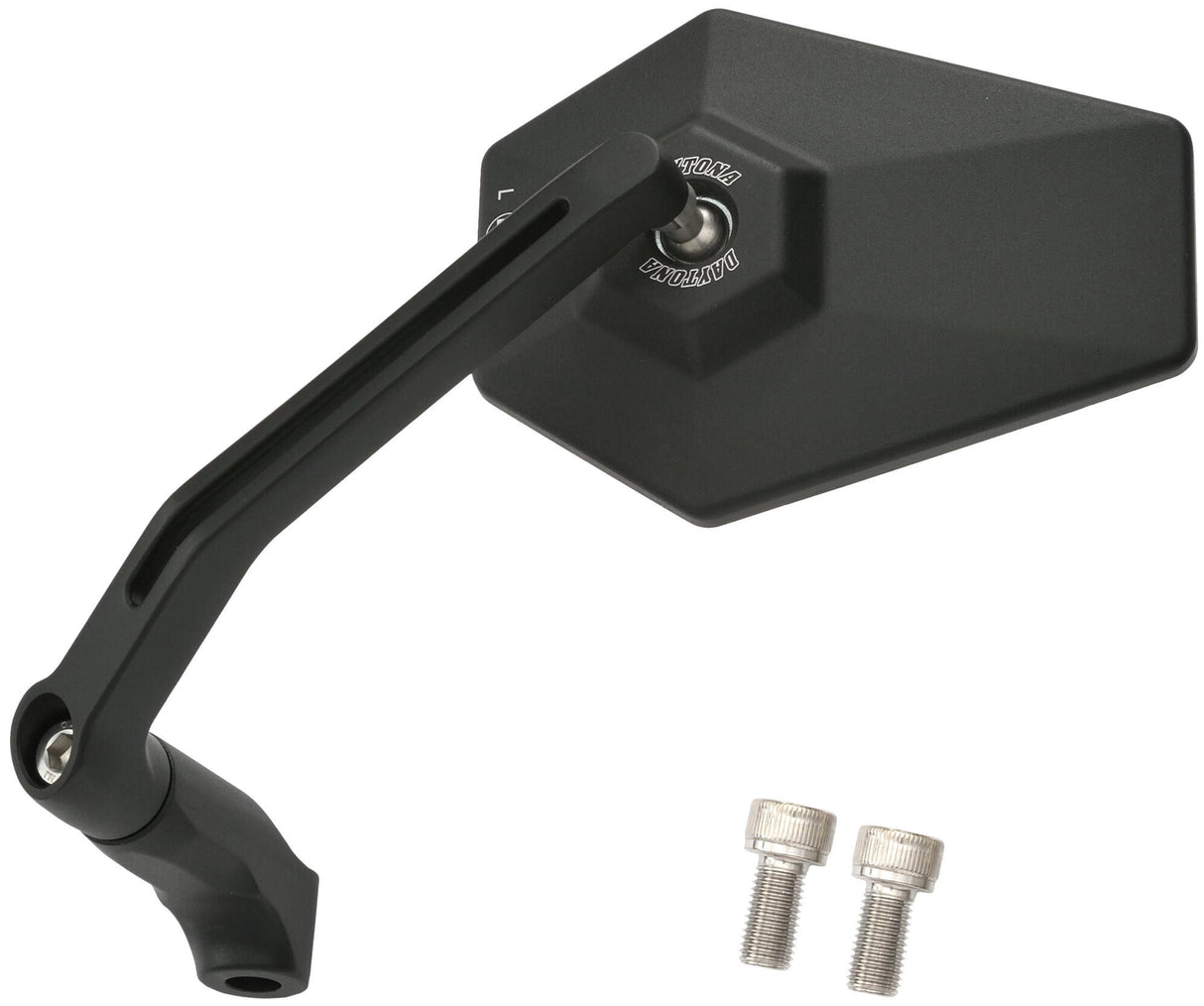 Daytona mirror d-mirror-4 mirrors hexagon aluminum std sw e-mark