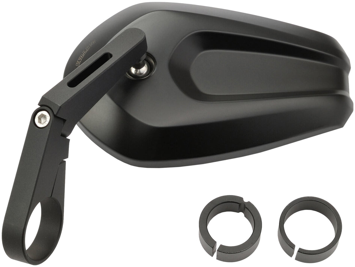 Daytona mirror handlebar end d-mirror-13 . mirrors barend cave ov short sw e-mark