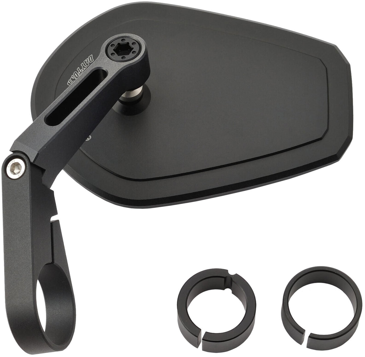 Daytona spiegel stuureinde d-mirror-15 . mirrors barend flat ov al short sw e-mark