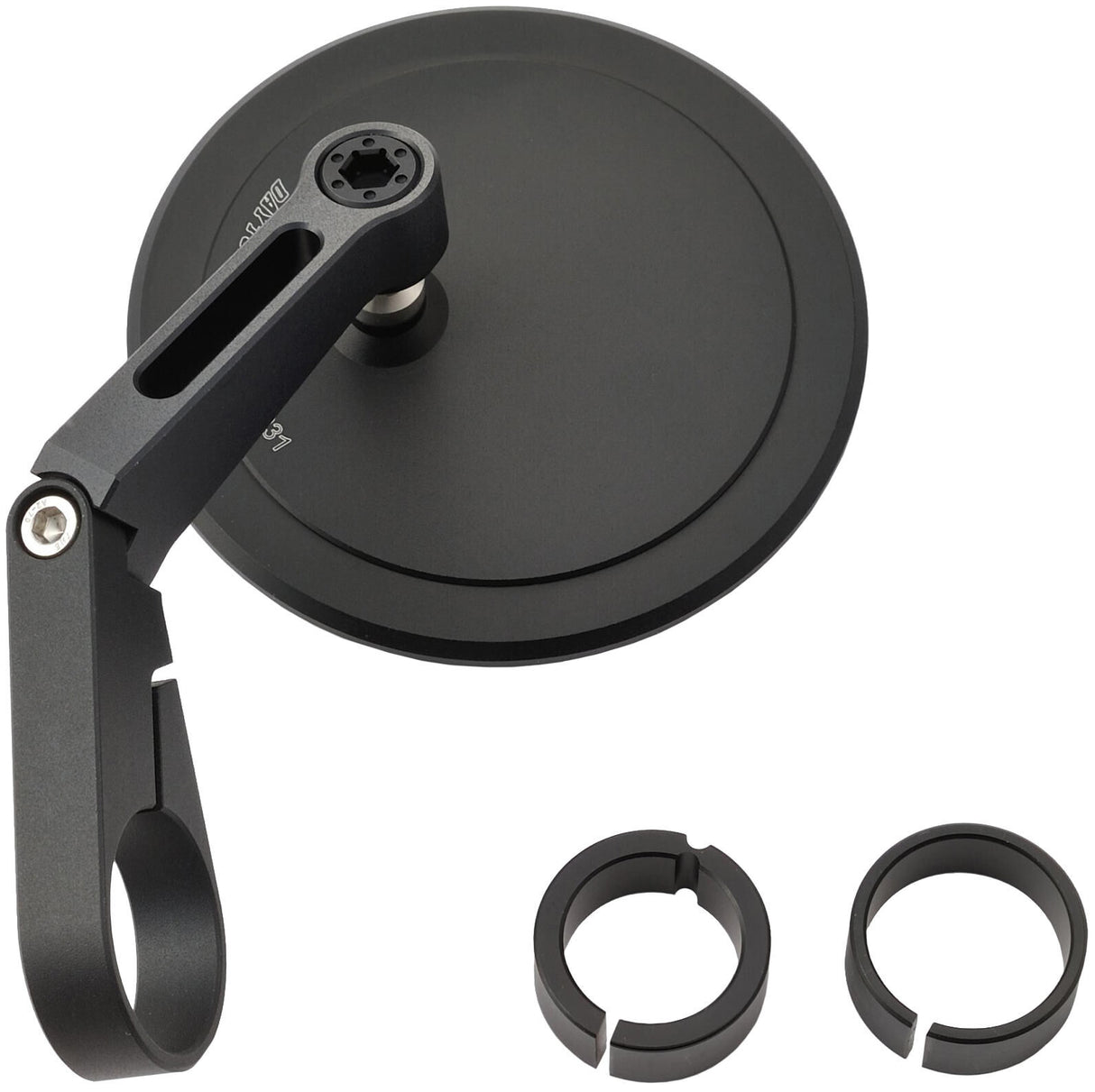 Daytona mirror bar end d-mirror-17. mirrors barend flat round short sw e-mark