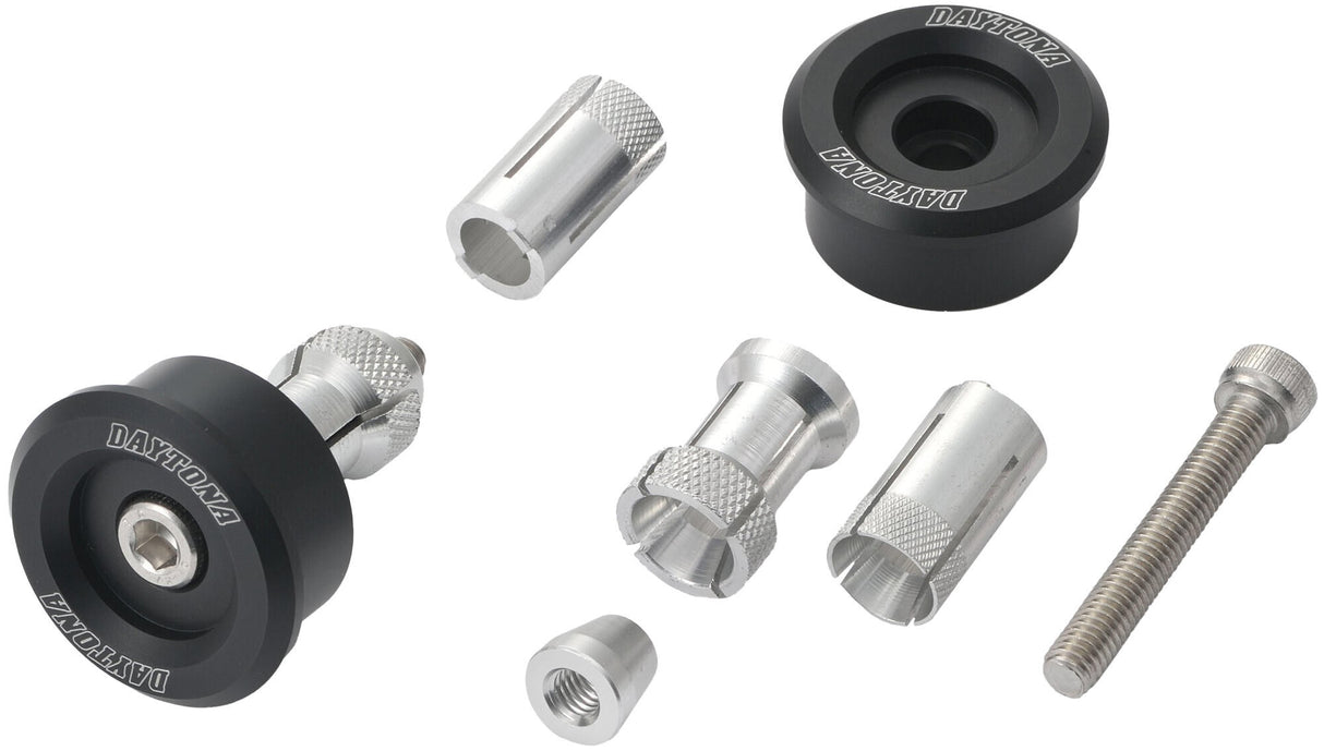 Daytona universal handlebar adapter for D-mirror. Handlebar adapter uni day bw d 13.5-16-19mm