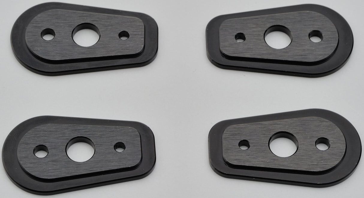 Daytona cnc adapter plate blinker adapter plates al kaw sw 4pcs