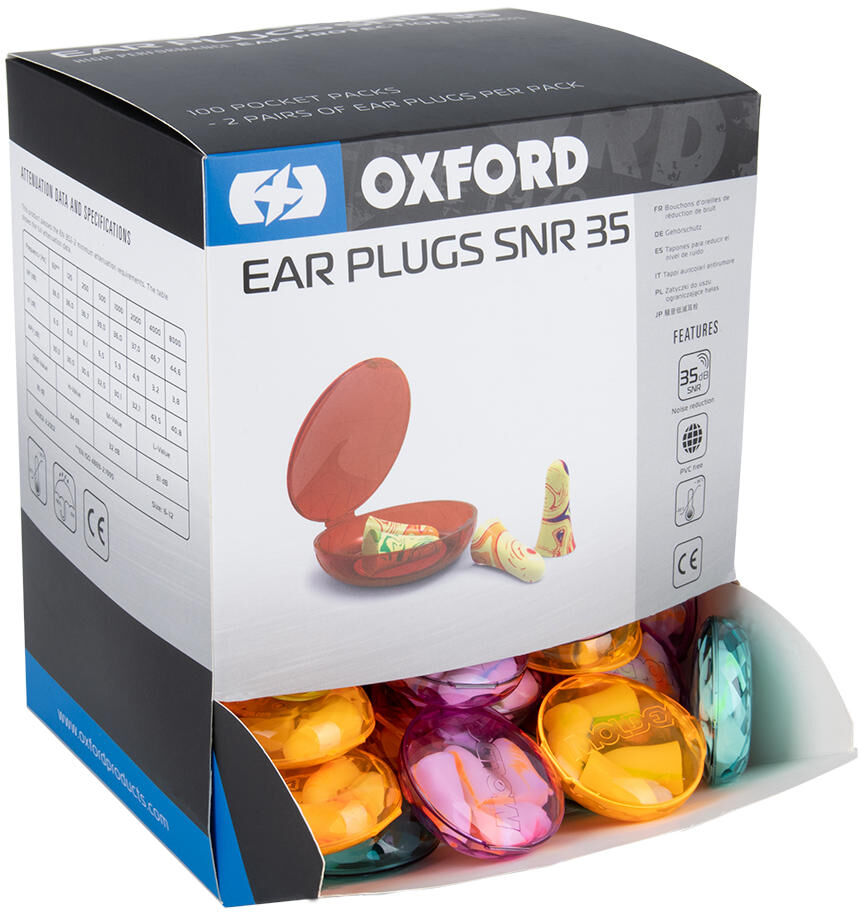 Oxford hearing protection ear plugs hearing protection pack of 4 pcs.