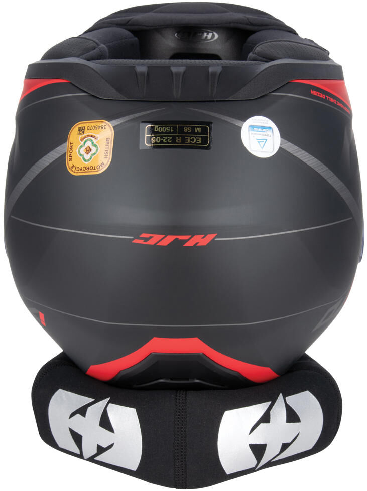 Oxford helmkussen helm halo helmet pad halo black