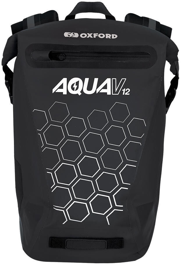 Oxford aqua v 12 backpack backpack aqua v12 black 12l