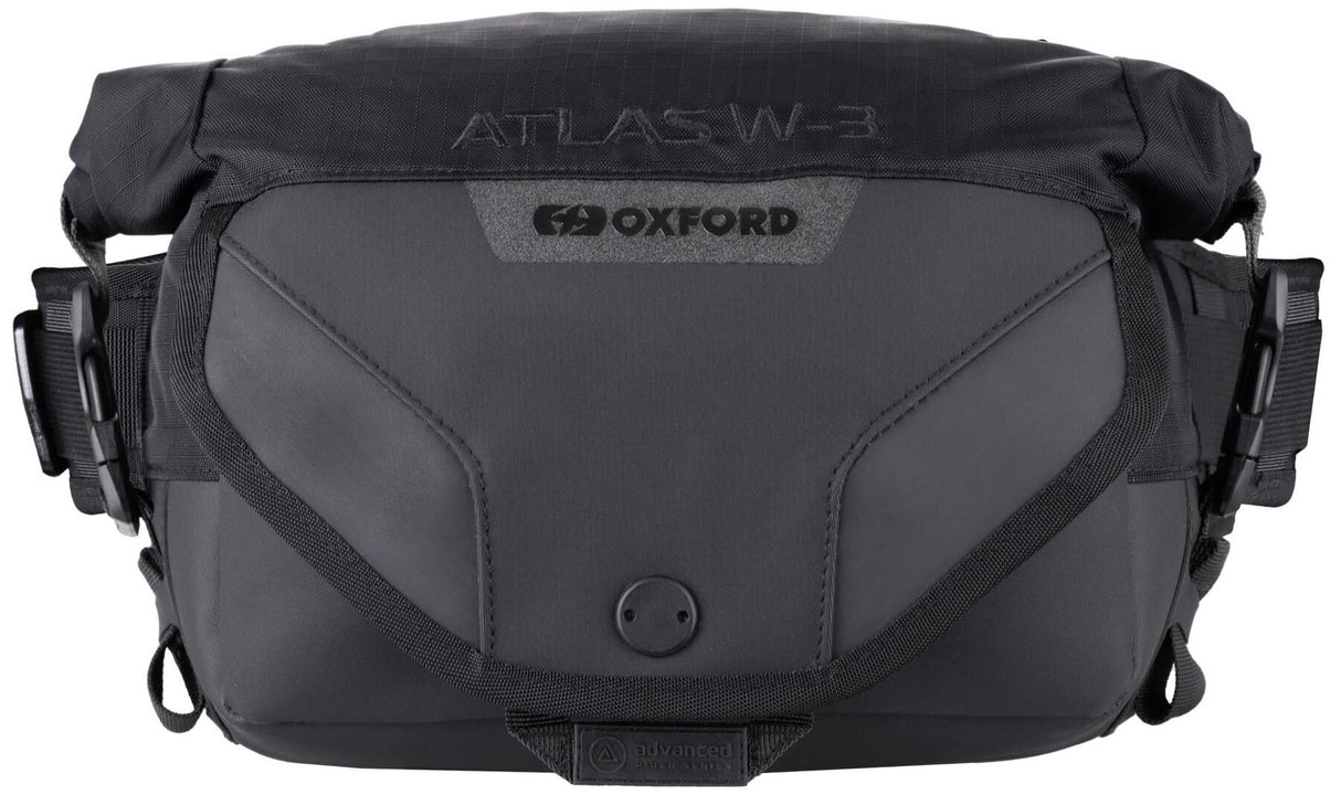 Oxford heuptasje atlas w-3 atlas w-3 fanny pack gray black