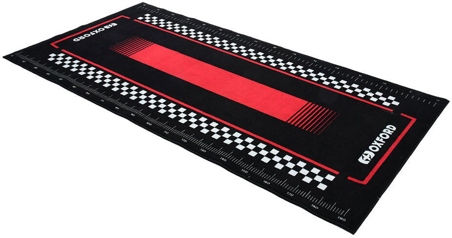 Oxford workshop mat l workshop mat pitlane l 200x100cm red