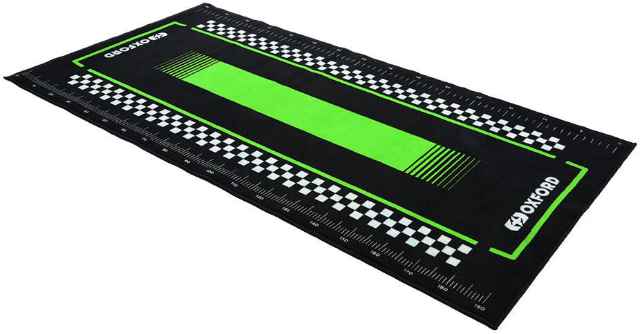 Oxford workshop mat l workshop mat pitlane l 200x100cm green