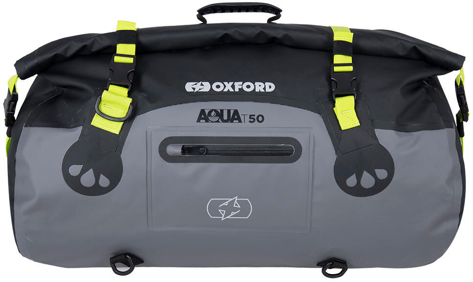 Oxford aqua t-50 bagagerol baggage roll t-50 black grey fluo