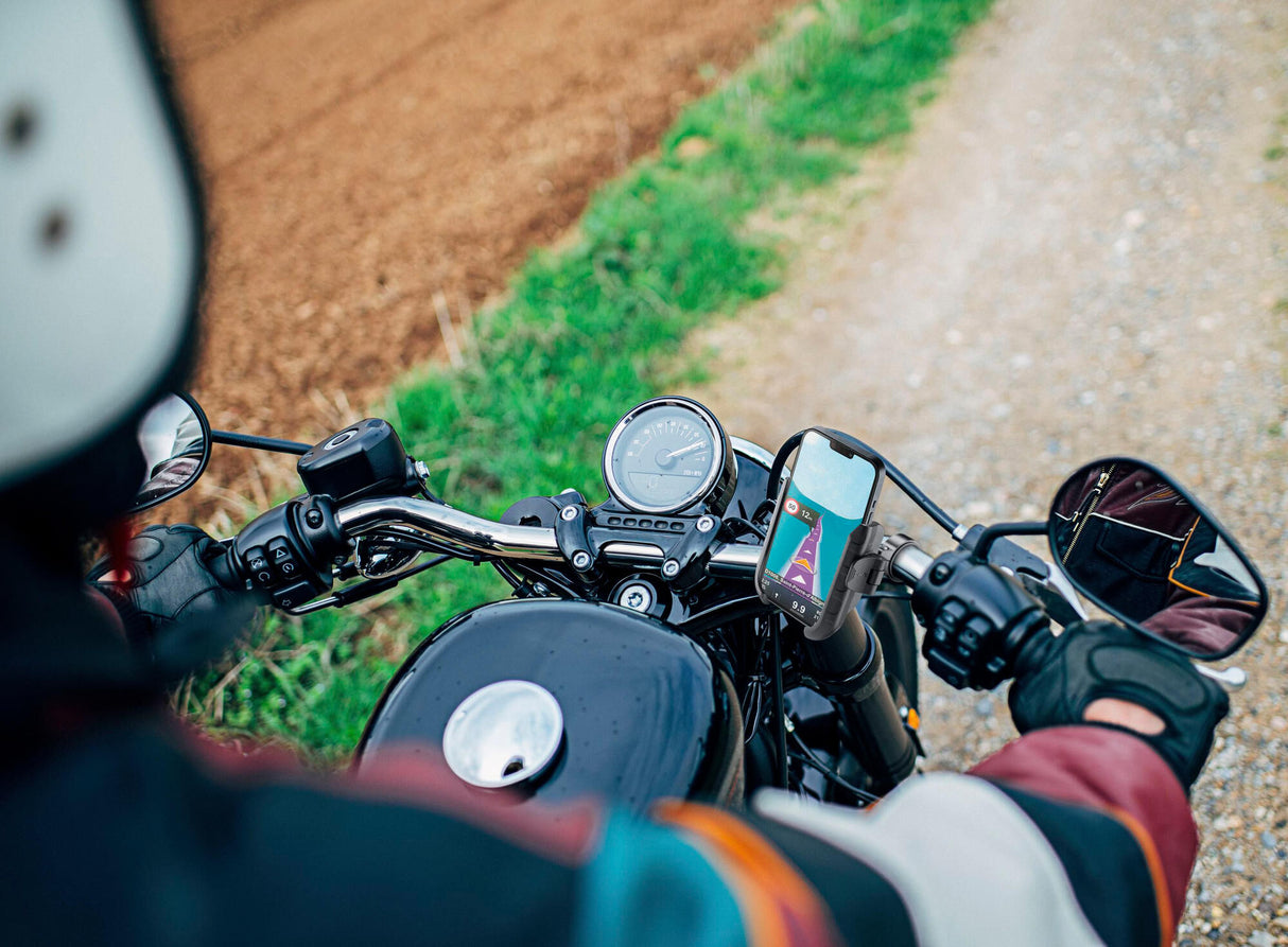 Interphone mobile phone holder cell phone holder interph crab black universal