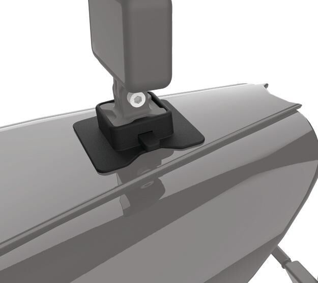 Oxford basic holder cliqr cell phone holder adhesive holder body part