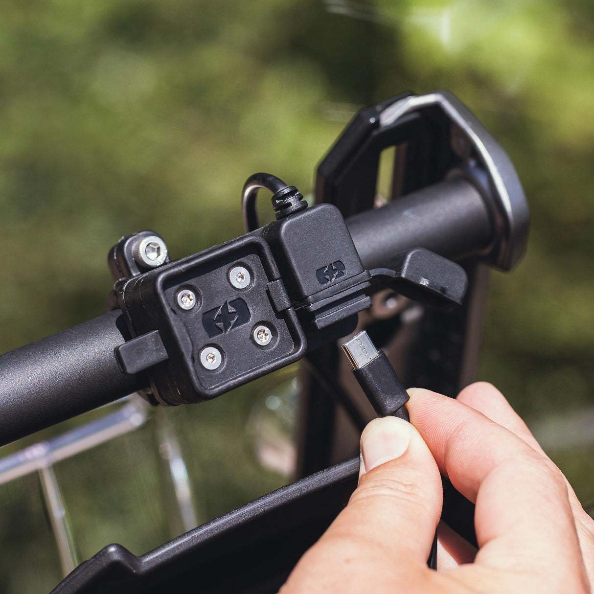 Oxford basishouder cliqr cell phone holder usb c charging holder han