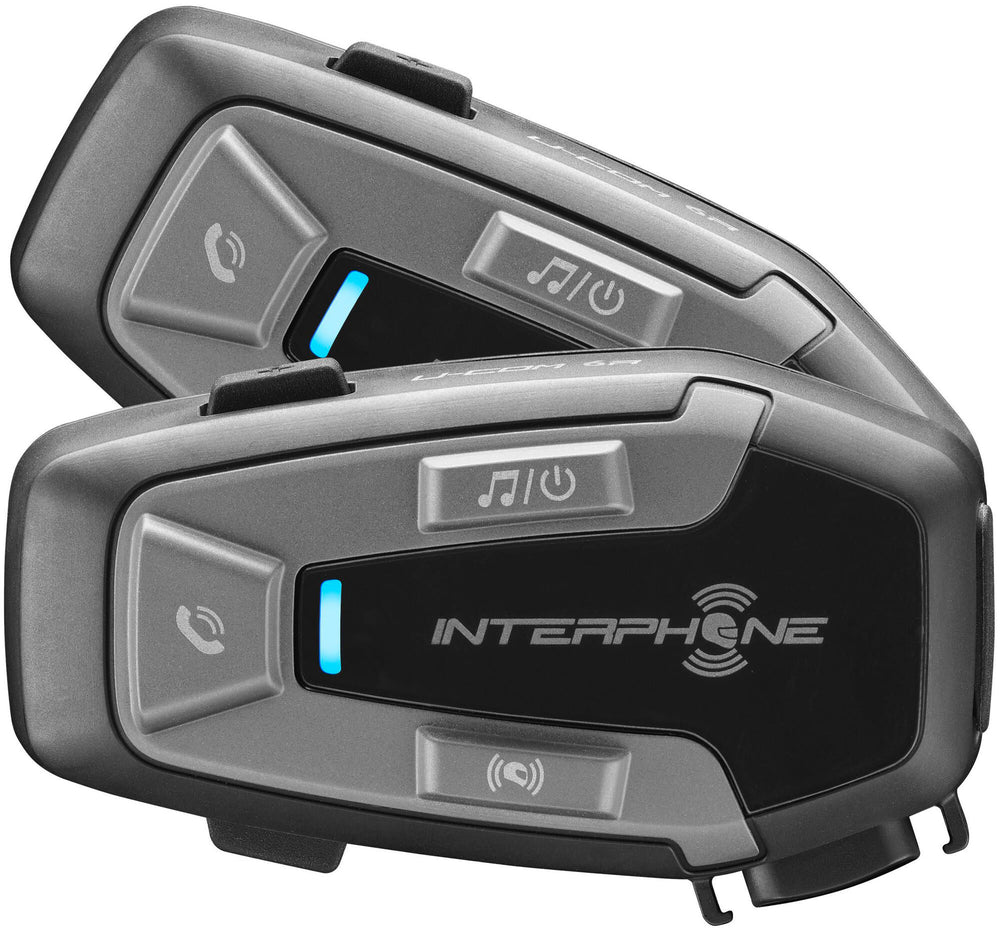 Interphone helmet communication system u-com 6 r helmet com.system interp. u-com 6r double kit