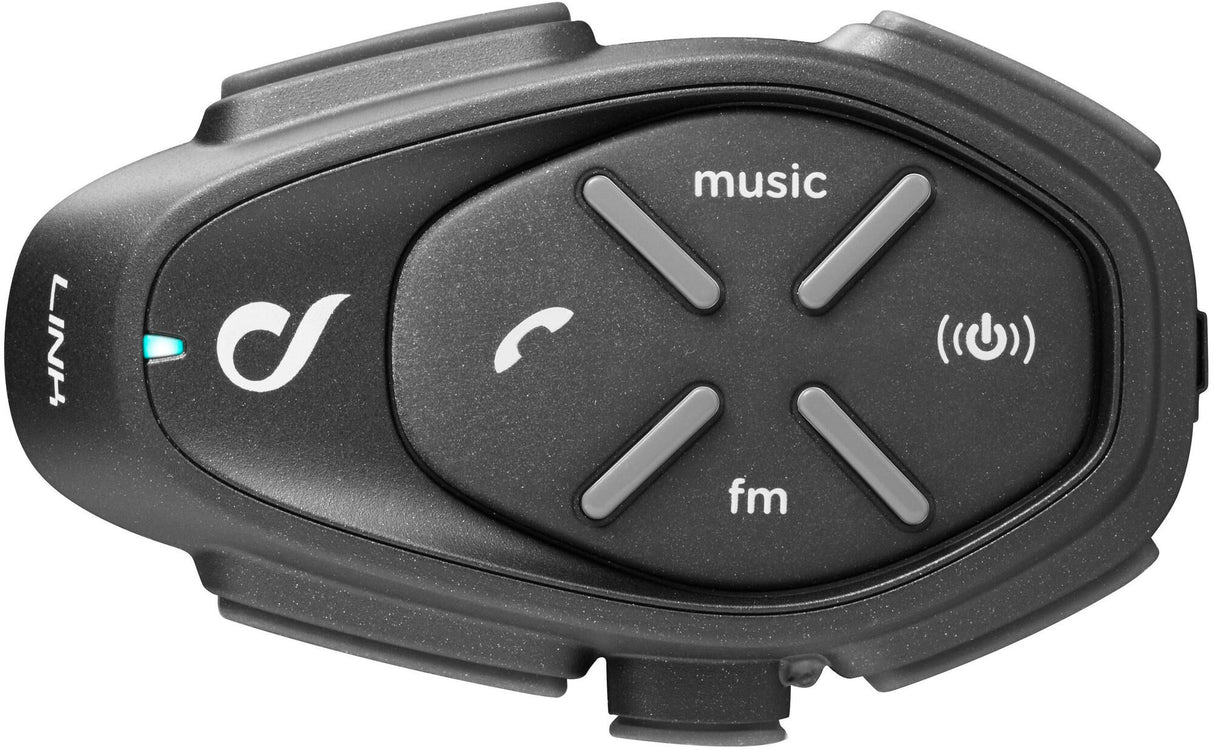 Interphone helmet communication system link helmet com.system interp. link single kit