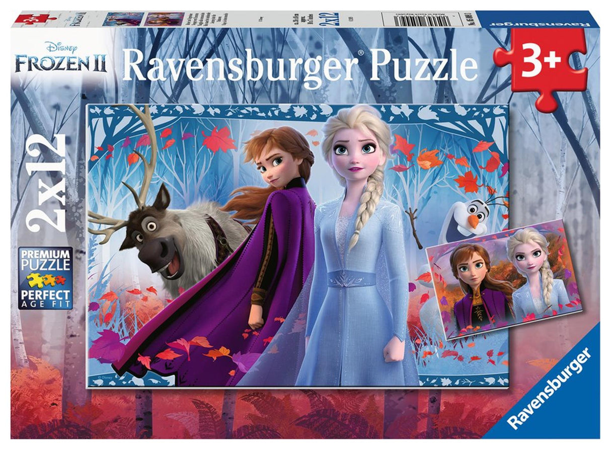 Puzzle Ravensburger mražené ll 2x12ks