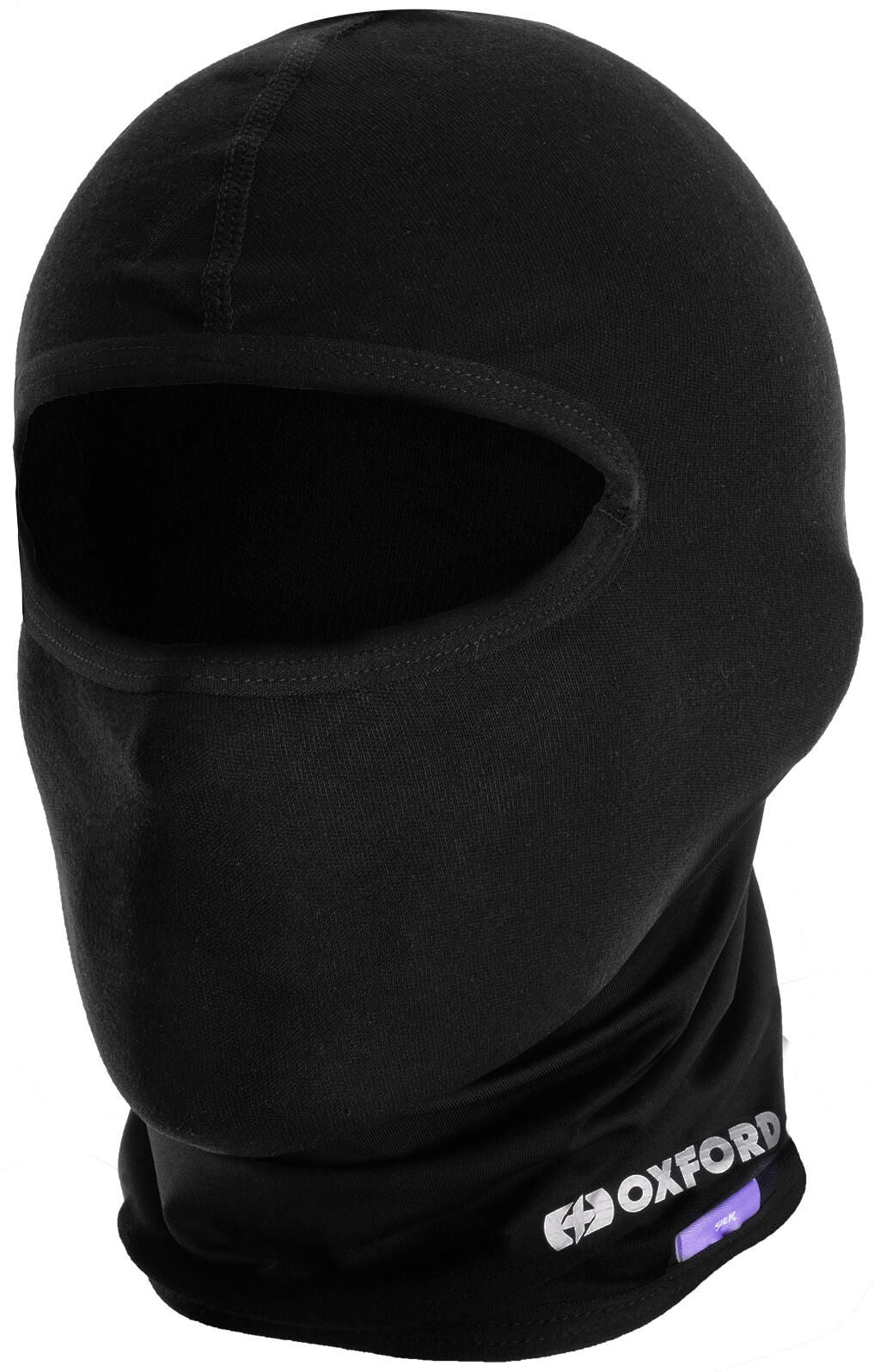 Oxford balaclava storm hood deluxe silk black