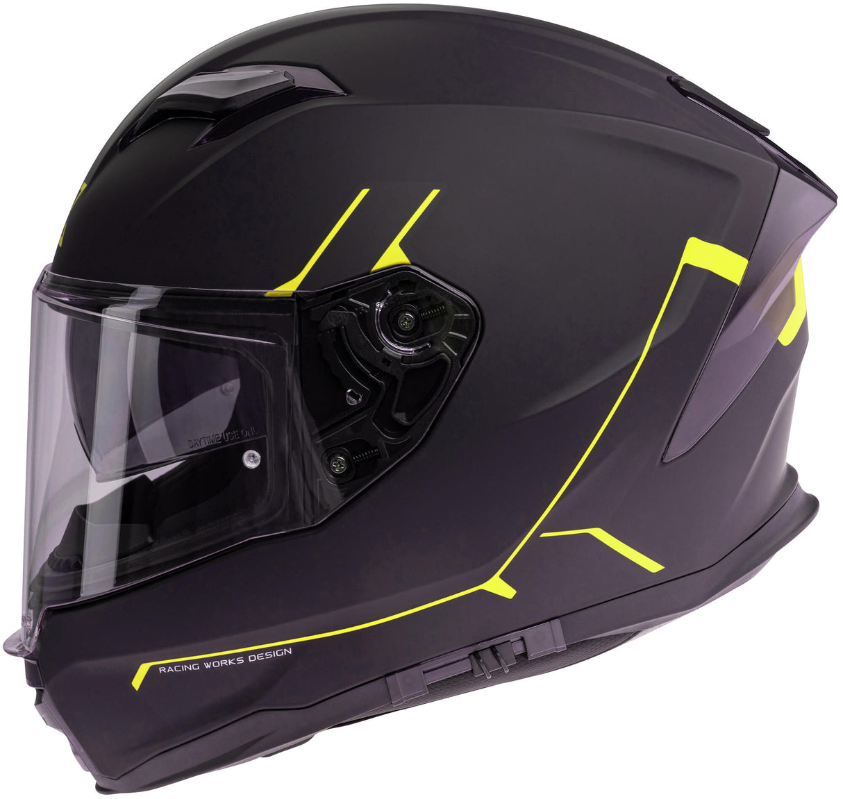 Spec-x full face helmet sx-82.03 r2 stinger helmet sx-82.03 r2 sw matt neon yellow xl pi